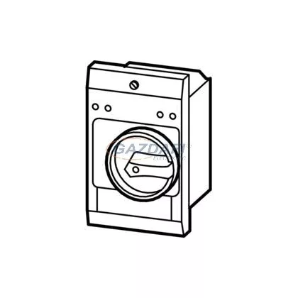  EATON 072908 E-PKZ0-GR süllyeszett tokozat IP65 VÉSZ-KI forg.karral /PKZM0