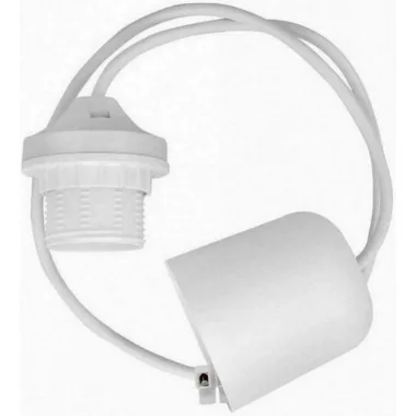 GAO 0756H Lámpafüggeszték, E27, 70cm, fehér