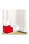 LEGRAND 075720 Elbow element: 90°antimicrobial for 80x50 mm channel LEGRAND 075720 Elbow element: 90°antimicrobial for 80x50 mm channel