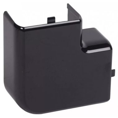 LEGRAND 075770 Kanyarelem: 90° fekete 80x50 mm kábelcsatornához