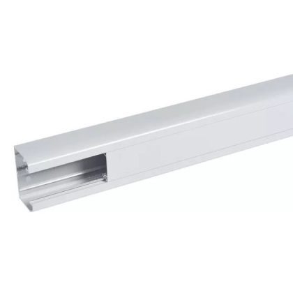   LEGRAND 075800 DLP-S cable channel 80×50 mm, with flexible cover, for snap-on fitting 45, gray