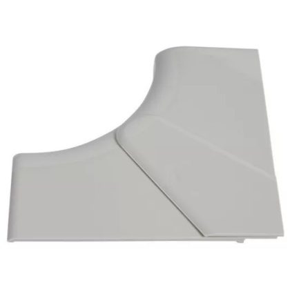   LEGRAND 075810 Állítható belső könyök: 80–120° szürke 80×50 mm kábelcsatornához