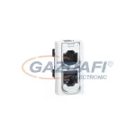   LEGRAND 076538 Program Mosaic LCS2 2xRJ45 UTP, 1 mod, data/data