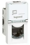 LEGRAND 076551 Program Mosaic LCS2 RJ45 aljzat Cat 5e UTP, 1 modul, fehér