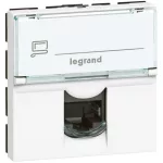 LEGRAND 076565 Program Mosaic LCS2 RJ45 aljzat Cat 6 FTP, 2 modul, fehér