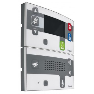 LEGRAND 076608 Audio call unit for digital nurse call system, antimicrobial