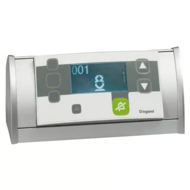 LEGRAND 076612 Döntött asztali tartó kezelőpultokhoz (szimpla) nővérszobához