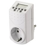   GAO 0766H Mini Digital Weekly Timer, Max .: 140 On / Off, Countdown and Random Switch, Max .: 3680W, White, 230V ~ 50Hz