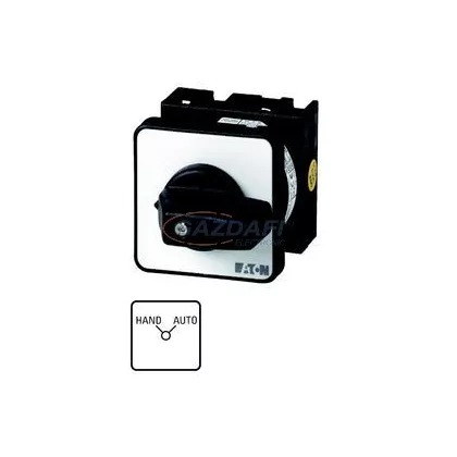 EATON 076824 T0-1-15451/E Vezérl. Kézi-Aut kapcsoló 1p 20A beépíthető