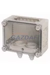 EATON 076893 KST34-125 CI IP65 műanyag. elosztó KST szerelt kábel bevezetővel