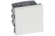 LEGRAND 077063 Program Mosaic kétpólusú váltókapcsoló 20A, 2 modulos, fehér