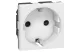 LEGRAND 077211 Program Mosaic 2P + F socket with child protection, spring-loaded, 2m, white LEGRAND 077211 Program Mosaic 2P + F socket with child protection, spring-loaded, 2m, white