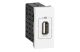 LEGRAND 077591 Program Mosaic USB charging socket, 750 mA, 1 module, white