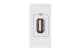 LEGRAND 077591 Program Mosaic USB charging socket, 750 mA, 1 module, white
