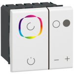   LEGRAND 078403 Program Mosaic RGB LED fényerőszabályzó, 1 zónához, 2 modulos, fehér