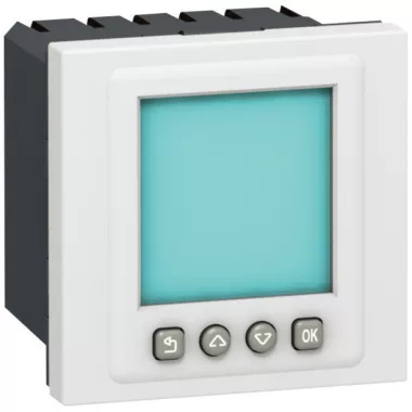 LEGRAND 078425 Program Mosaic programozható időkapcsoló 2m, 16A, fehér LEGRAND 078425 Program Mosaic programozható időkapcsoló 2m, 16A, fehér