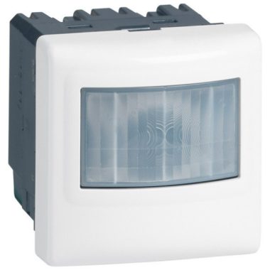 LEGRAND 078485 Program Mosaic infrared motion sensor, 180 °, BUS / SCS, for flush mounting on side wall, IP41