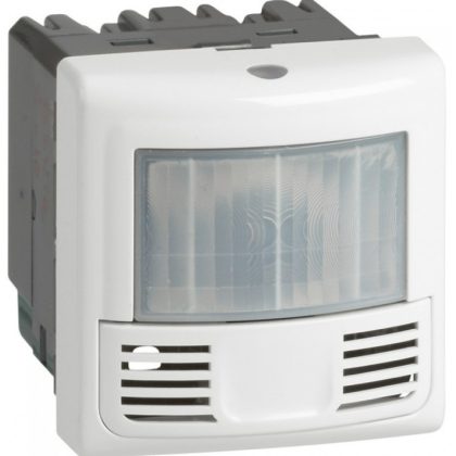   LEGRAND 078486 Program Mosaic duál technológiás jelenlét érzékelő (IR+UH), 180°, BUS/SCS, süllyesztett szereléshez oldalfalra, IP41