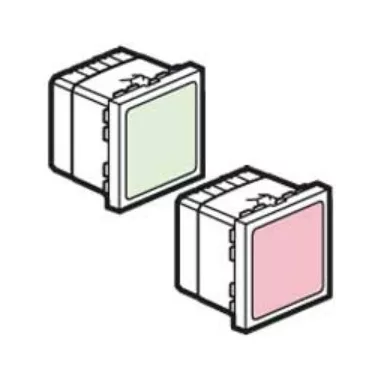 LEGRAND 078524 Program Mosaic jelzőtábla 2m, LED-del, zöld/piros