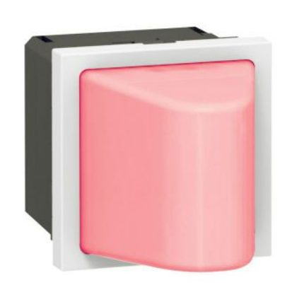 LEGRAND 078560 Program Mosaic jelzőlámpa 2m, piros LED, 12-24V=