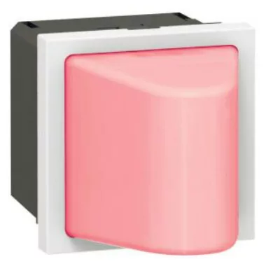LEGRAND 078570 Program Mosaic 3-angle indicator light, 2m, 230V ~, red