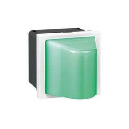   LEGRAND 078572 Program Mosaic 3-angle indicator light, 2m, 230V ~, green