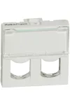 LEGRAND 078603 Program Mosaic Systimax aljzat, kettős, 2m, fehér