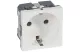 LEGRAND 078702 Program Mosaic 2P + F socket, antimicrobial, white