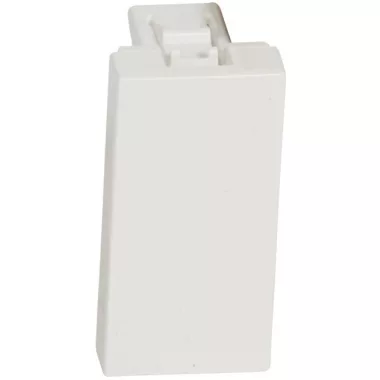 LEGRAND 078720 Program Mosaic vakfedél, 1 modul, fehér, antimikrobiális