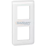   LEGRAND 078723 Program Mosaic keret, 2x2 modul, függőleges, fehér, antimikrobiális