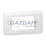   LEGRAND 078724 Program Mosaic keret, 4 modul, vízszintes, fehér, antimikrobiális