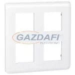   LEGRAND 078838 Program Mosaic keret 2x2x2m, vízszintes, fehér