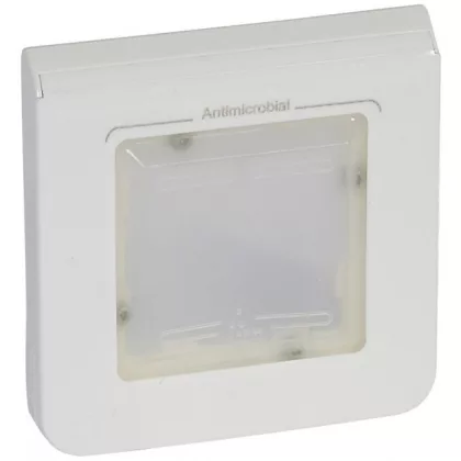   LEGRAND 078880 Program Mosaic antimikrobiális keret IP44 2m, fehér