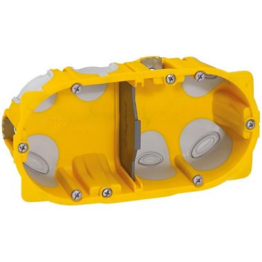 LEGRAND 080022 BATIBOX recessed box triple, rubber, 40MM