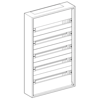 SCHNEIDER 08005 Prisma Plus Pack szekrény 5S (5 soros)