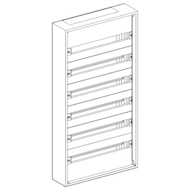 SCHNEIDER 08006 Prisma Plus Pack szekrény 6S (6 soros)
