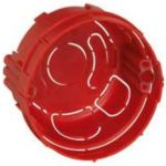 LEGRAND 080109 Batibox süllyesztődoboz téglafalba egyes, kör alakú, csavar nélkül, 40mm mély