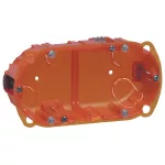 LEGRAND 080122 Batibox süllyesztődoboz univerzális, kettes doboz, 50mm mély