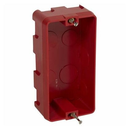   LEGRAND 080155 Batibox Recessed Box for Brick Wall Single Razor Socket 50mm Deep