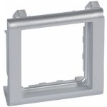   LEGRAND 080295 Program Mosaic mounting frame 2m, ref. For 080011, aluminum