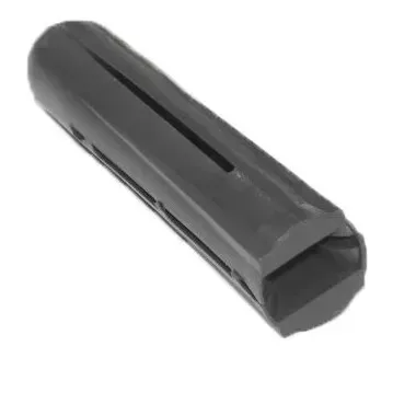 Szögletes műanyag tipli PE, D14x65