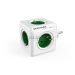   ALLOCACOC dugaljba dugható elosztó gyermekvédelemmel, 5x2P+F, 16A, 250V, zöld