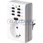   GAO 0827H Időkapcsoló, visszaszámláló funkcióval, 1800W