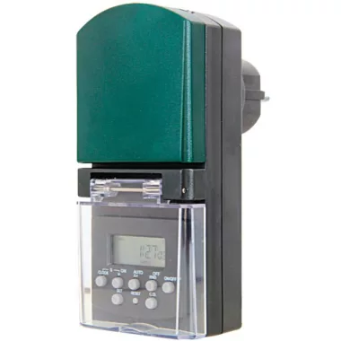 GAO 0828H kültéri digitális időkapcsolóóra, max. 140 program/hét, IP44, 2000W, 230V