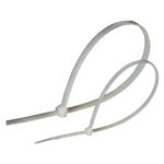 GAO 08291 Cable Tie, 200x4.6mm, white, 25 pcs