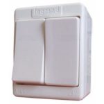 LEGRAND 083905 Kontállux IP44 csillárkapcsoló fehér
