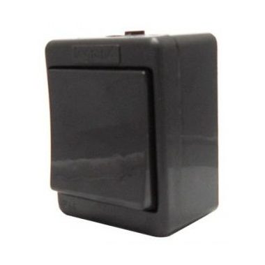 LEGRAND 083926 Kontállux IP44 váltókapcsoló szürke