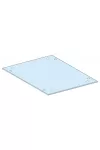 SCHNEIDER 08433 Prisma Plus IP30 roof plate, W = 300mm, D = 400mm
