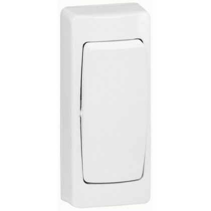   LEGRAND 086084 Oteo wall-mounted narrow single-pole switch with frame white