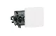 LEGRAND 086106 Oteo wall-mounted single-pole press white